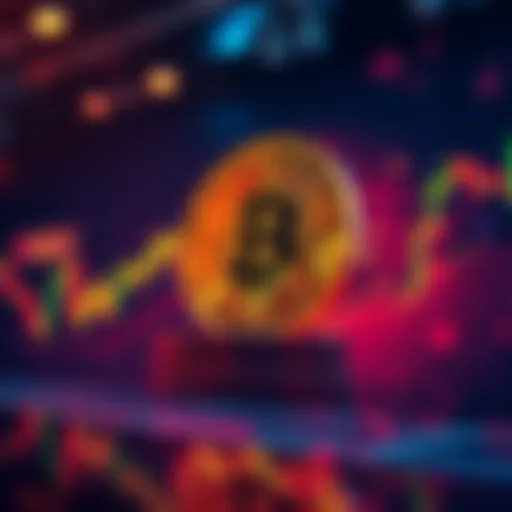 Chart showing Bitcoin's price movement trending toward $36,000 with indicators