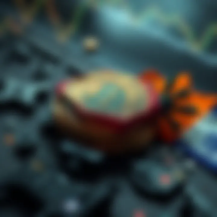 A graphic showing a sharp decline in Bitcoin price alongside military symbols representing US and Israel