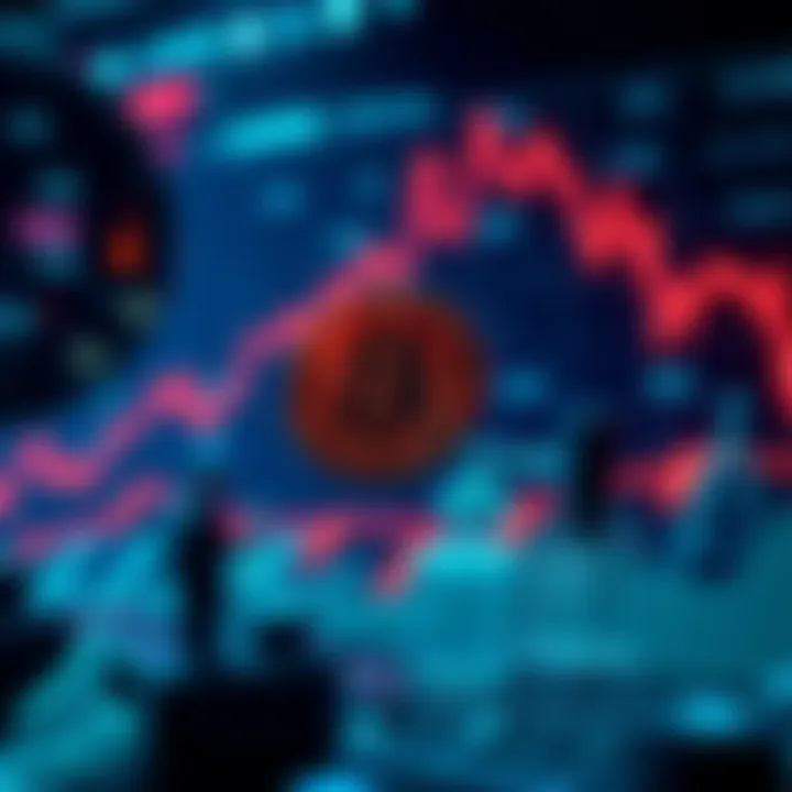 A financial chart showing Bitcoin's projected rise to 240K with icons of institutional investment and economic factors