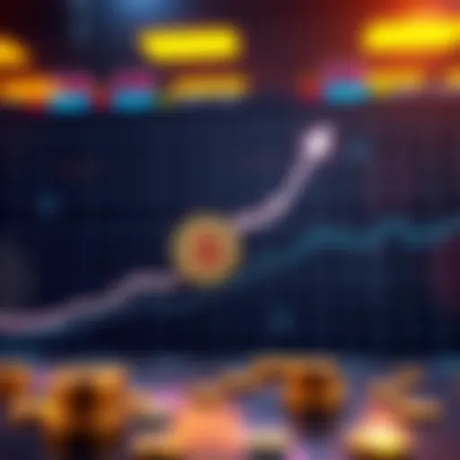 Chart showing upward trend for Bitcoin prices suggested by expert analysis