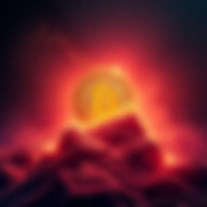 A visual representation of Bitcoin prices rising towards 100K while short positions disappear, showing the impact on traders and the crypto market.