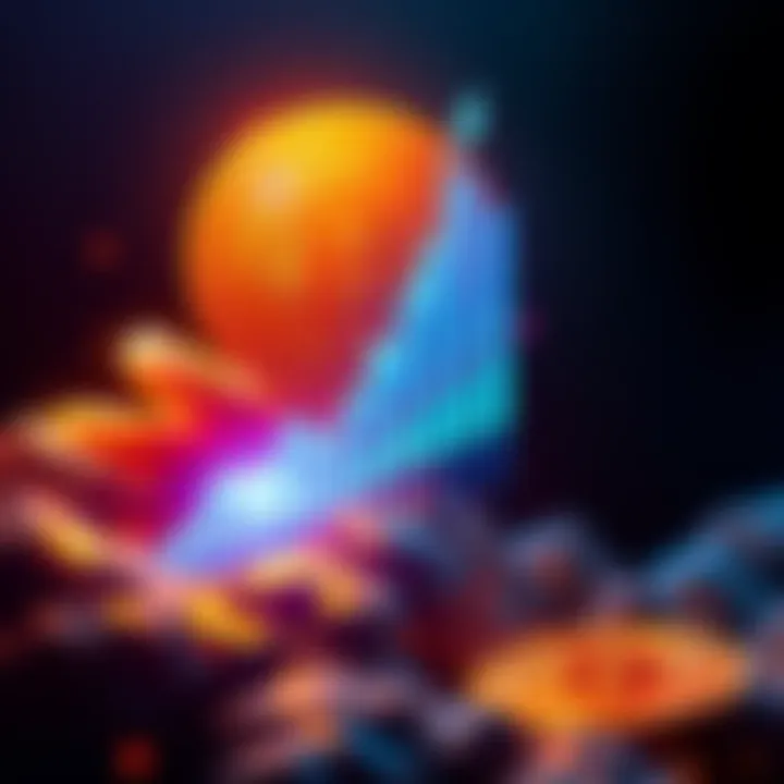 Bitcoin logo with a graph showing an upward trend, representing its surge to $88K