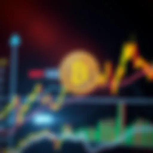 A Bitcoin price chart depicting a drop over the weekend followed by a Monday sell-off, highlighting market trends and whale accumulation activity.