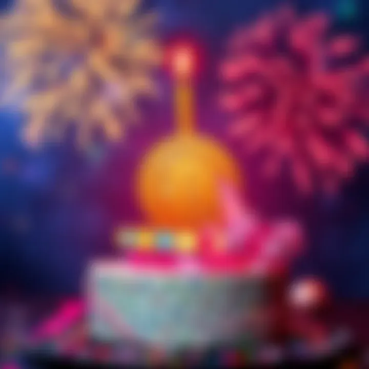 A festive graphic celebrating Bitcoin's 17th birthday, featuring a Bitcoin symbol and fireworks.