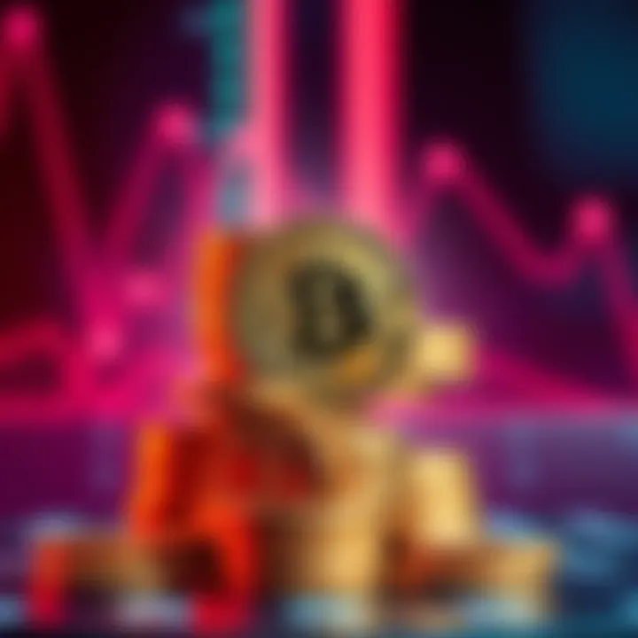 A visual representation of Bitcoin coins being stacked up, symbolizing the goal of acquiring 1 million BTC by December 2026.