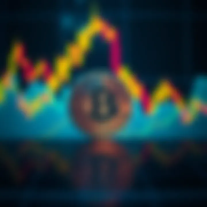 A visual representation of Bitcoin price fluctuations with a sad face emoji, symbolizing investor regrets about timing and strategy in the crypto market.