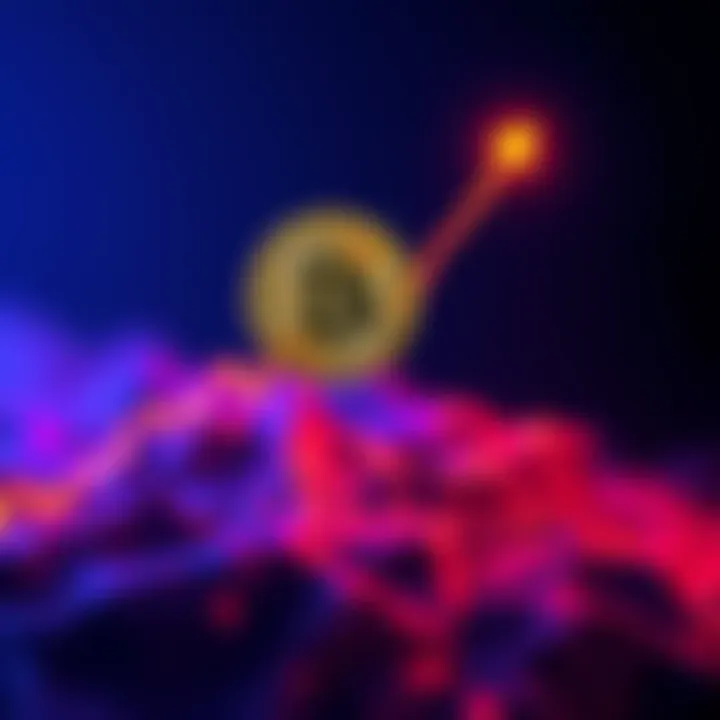 Bitcoin Chart with Upward Trend A graph showing Bitcoin's price rising, indicating strong market support and positive investor sentiment.