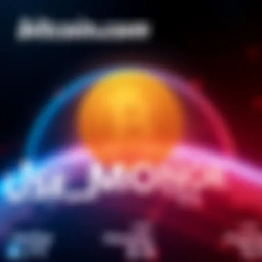 Bitcoin.com logo with Monero symbol, showing global connection for crypto payments