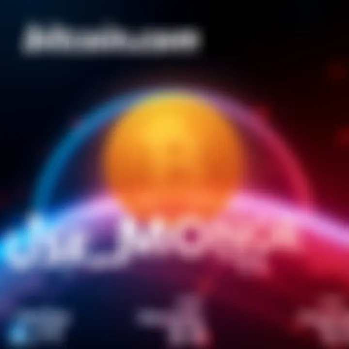 Bitcoin.com logo with Monero symbol, showing global connection for crypto payments