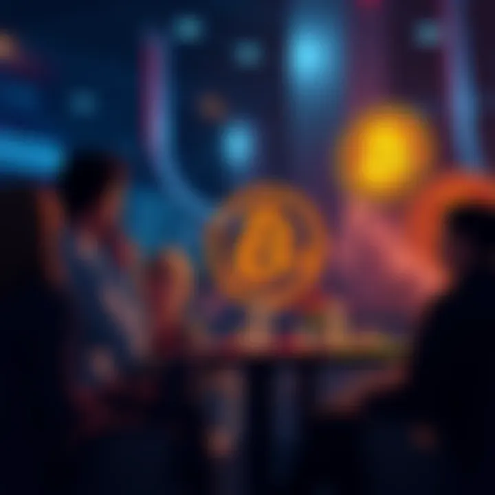 A group of people engaged in a discussion about Bitcoin and censorship, reflecting on past events related to the Block Size War.