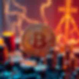 A visual representation comparing Bitcoin to historical inventions like electricity, showcasing the impact on finance.