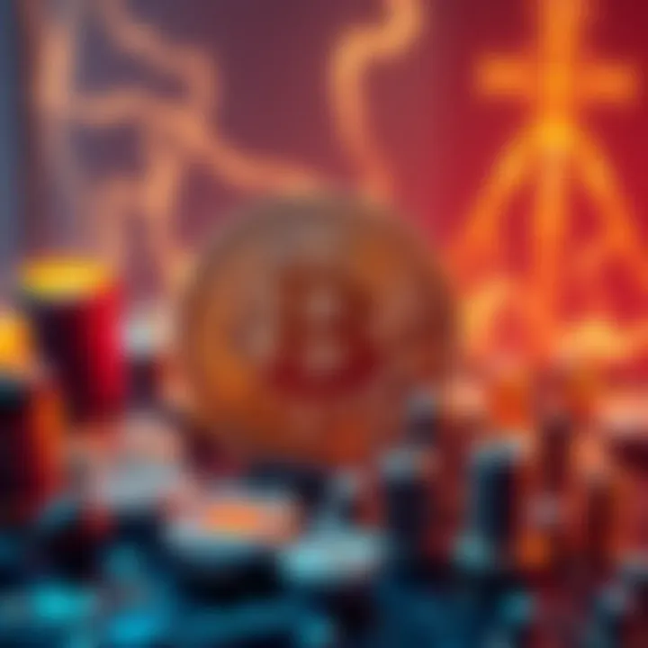 A visual representation comparing Bitcoin to historical inventions like electricity, showcasing the impact on finance.