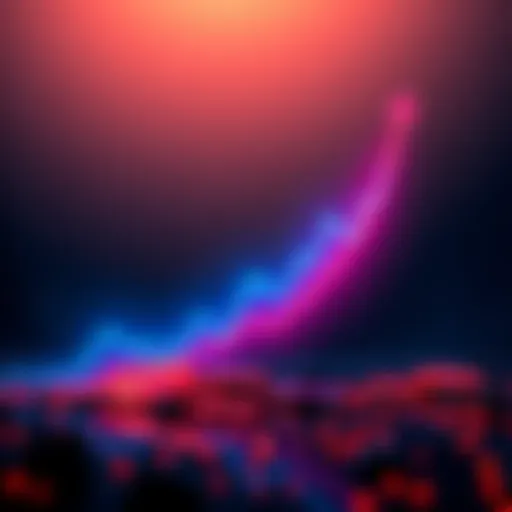 A downward trend graph representing Bitcoin's losing streak, with arrows indicating ETF outflows and concerned investors watching the market.