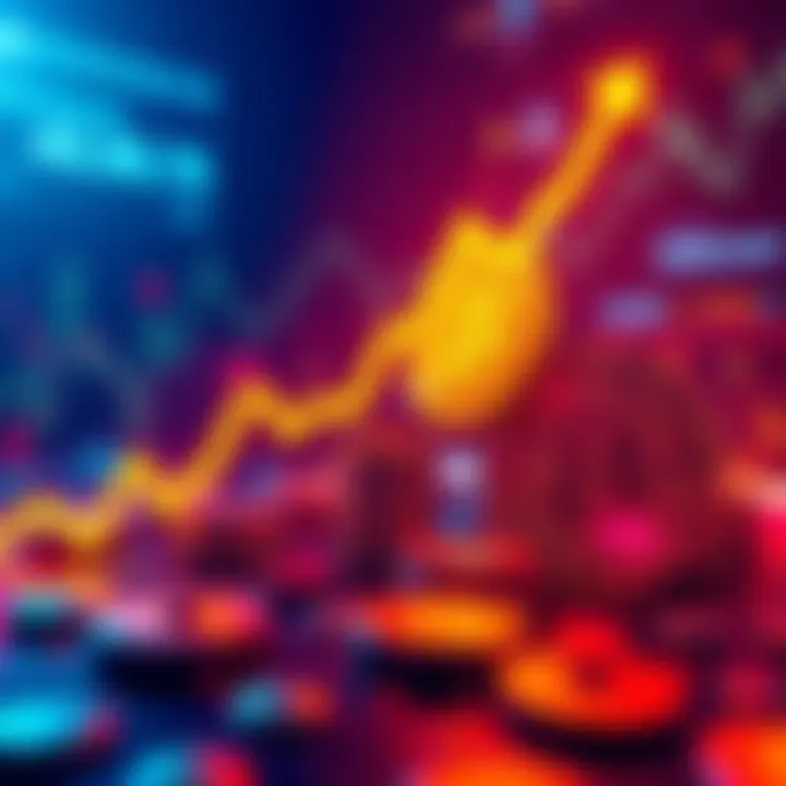 Increase in Bitcoin Demand Graph showing rising institutional demand for Bitcoin, indicating a surge in interest