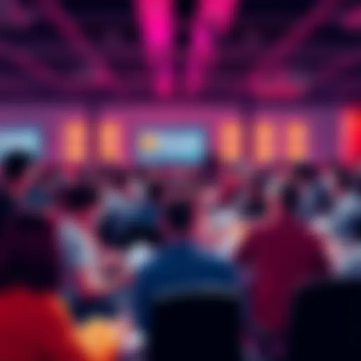 A group of people discussing Bitcoin topics in a lively forum setting