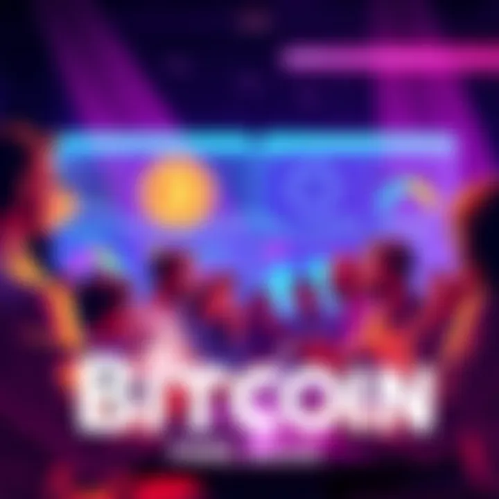 People engaging in a lively Bitcoin conversation in an online forum