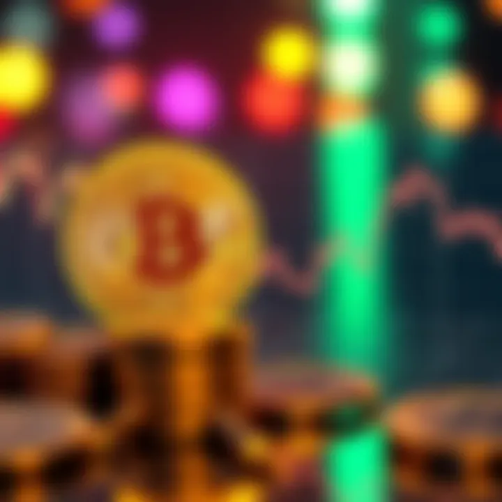 A graph showing Bitcoin's recent drop alongside a chart of the declining purchasing power of the US Dollar over the years.