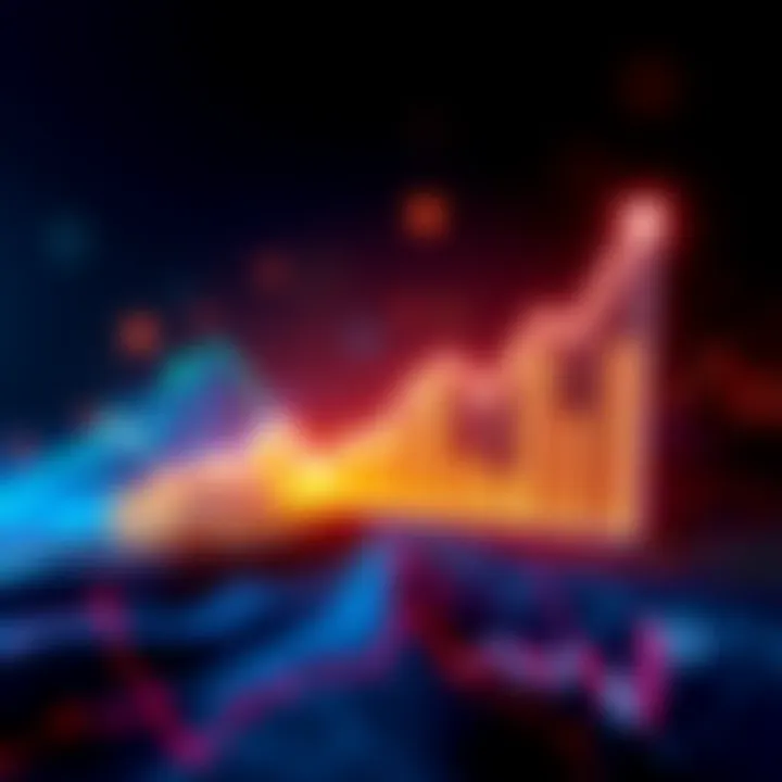 A graph showing the rise of Bitcoin ETFs in 2026 as institutions invest more in cryptocurrency, symbolizing a bullish market trend.