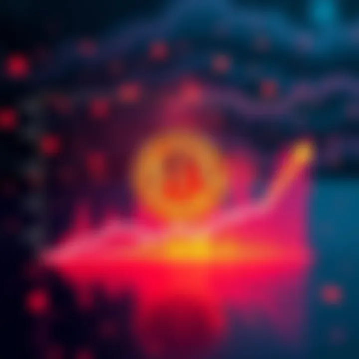 Graph showing the decline of Bitcoin exchange supply to a five-year low after a $2 billion purchase