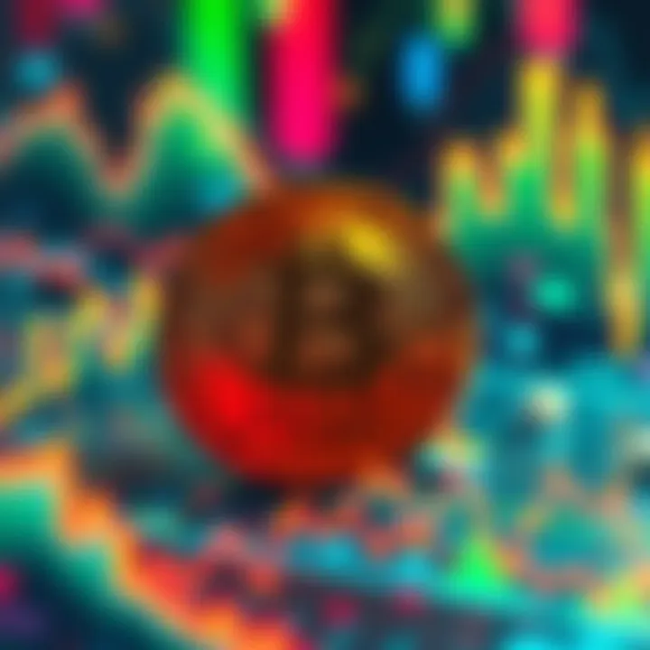 A visual representation of Bitcoin assets being withdrawn from cryptocurrency exchanges, indicating market movement.