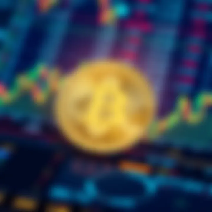 Bitcoin financial clarity A visual representation of Bitcoin symbolizing financial clarity, with a digital currency background and charts showing transactions.