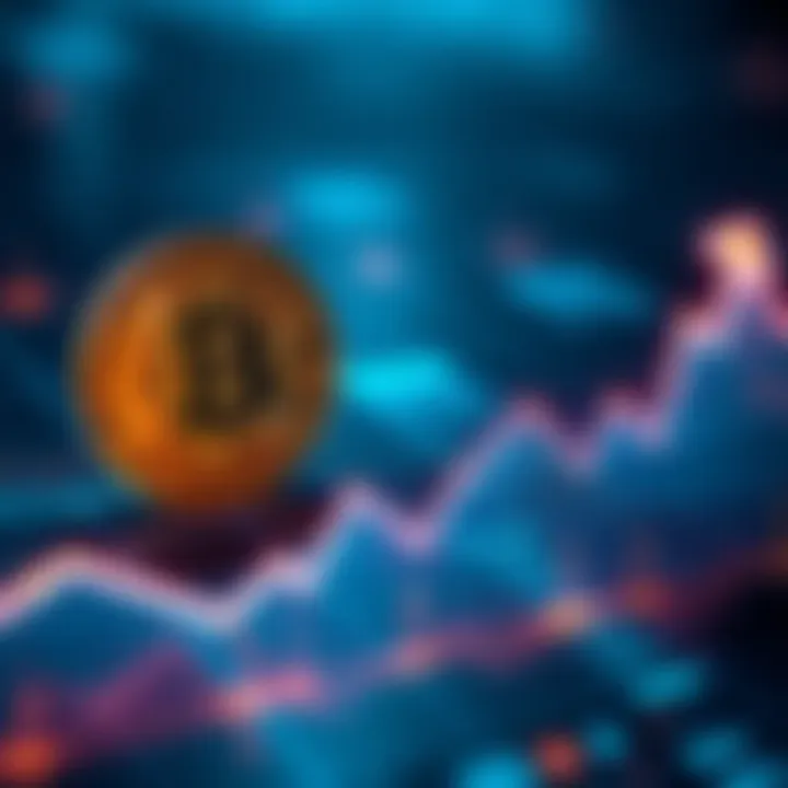 Bitcoin Forecast Graph A graph showing Bitcoin's growth trend according to power law predictions beyond 2040 with upward trajectory