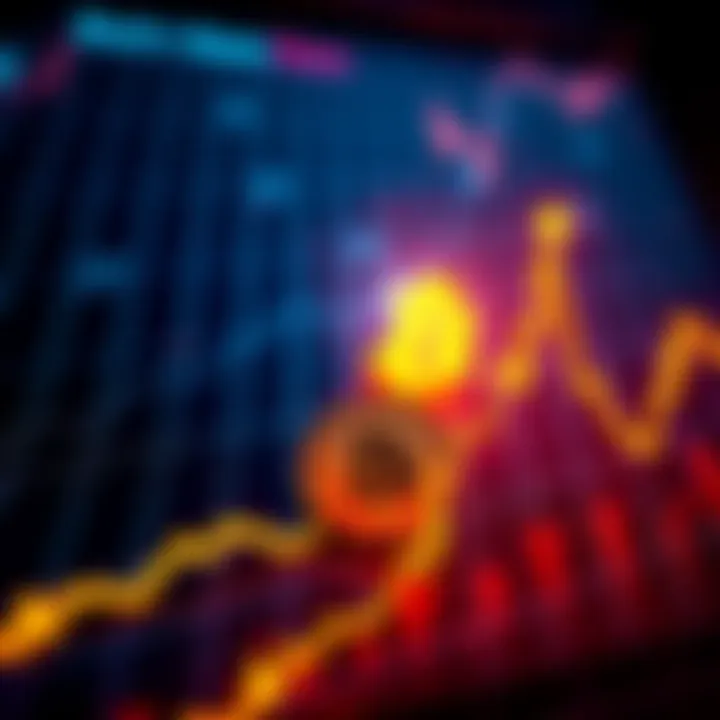 A graphic showing Bitcoin rising on a graph, representing potential growth in value.