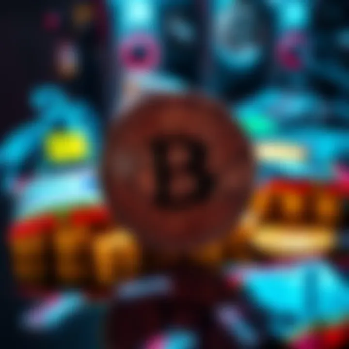 Bitcoin Investment in 2012 A reflection on a bold $20 million investment in Bitcoin through the Silk Road, featuring colorful drug packages