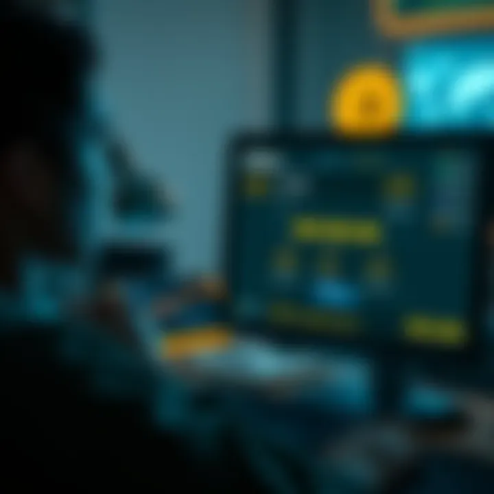 A person looking puzzled at their computer screen displaying Bitcoin transaction details, showing a large difference between the amount invested and the amount received.