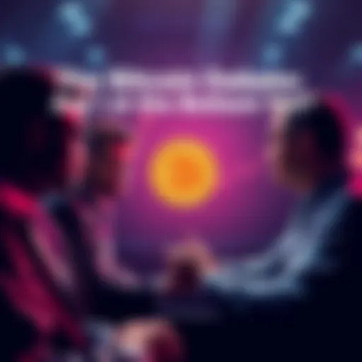 People discussing Bitcoin investment and market trends