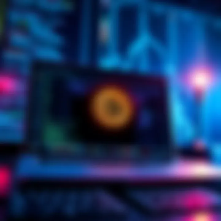 A visual representation of a computer screen showing a wallet with missing Bitcoin and Litecoin icons, highlighting security concerns.