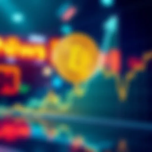 A graph showing Bitcoin prices rising sharply, indicating a short squeeze in the market.