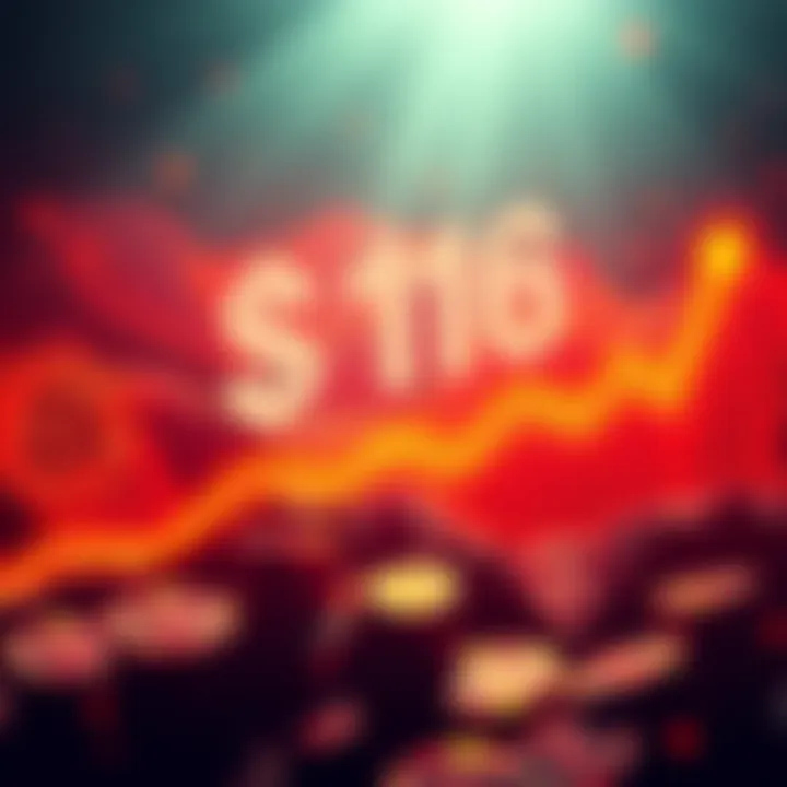 Graph showing Bitcoin's projected market cap growth to $16 trillion by 2030 with an upward trend