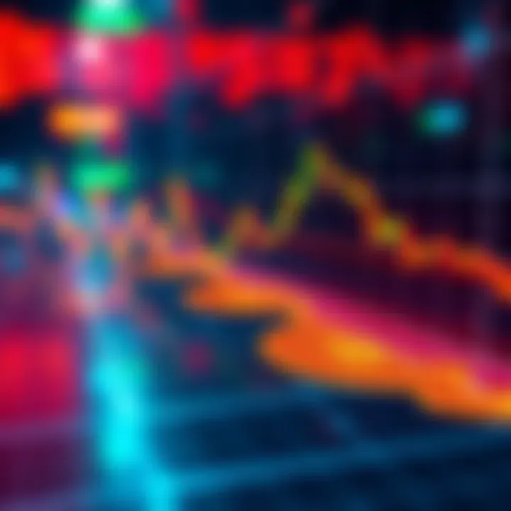 Bitcoin Market Movements Graphic showing Bitcoin price movement with consolidation zones around key levels, representing potential stop hunts for traders