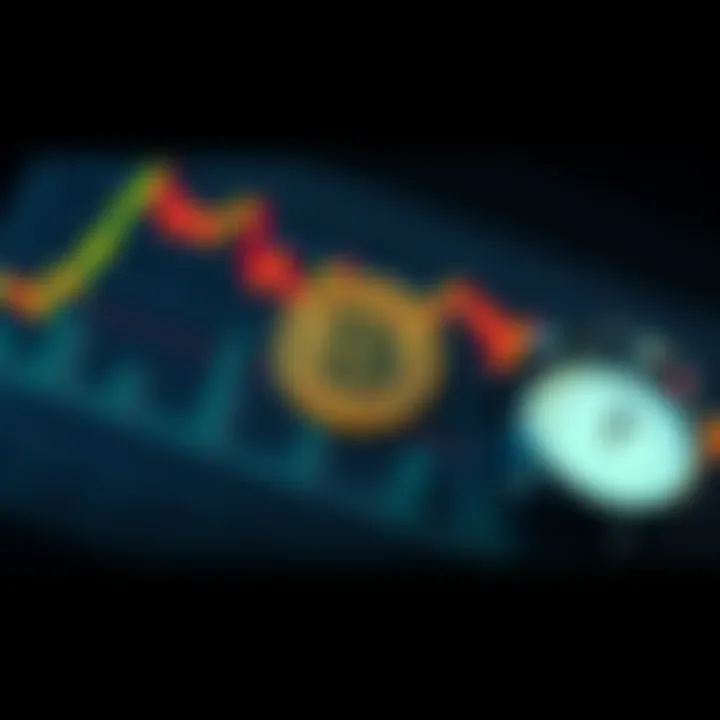 A graph showing Bitcoin price fluctuations with an overlay of the Mt. Gox logo and a clock indicating urgency