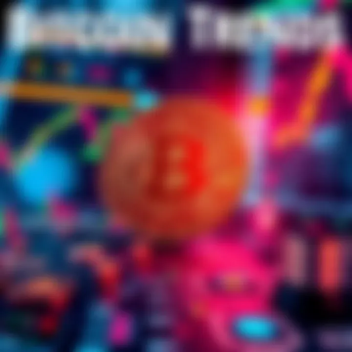A visual representation of Bitcoin price charts and technology symbols, illustrating market trends in July 2026.