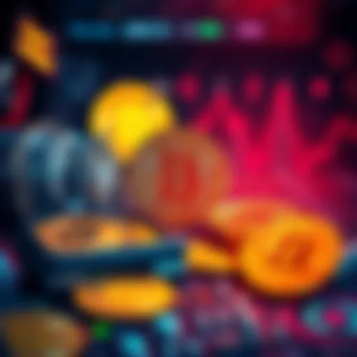 A visual representation of Bitcoin mixers and CoinJoin methods, highlighting privacy tools amid regulations.