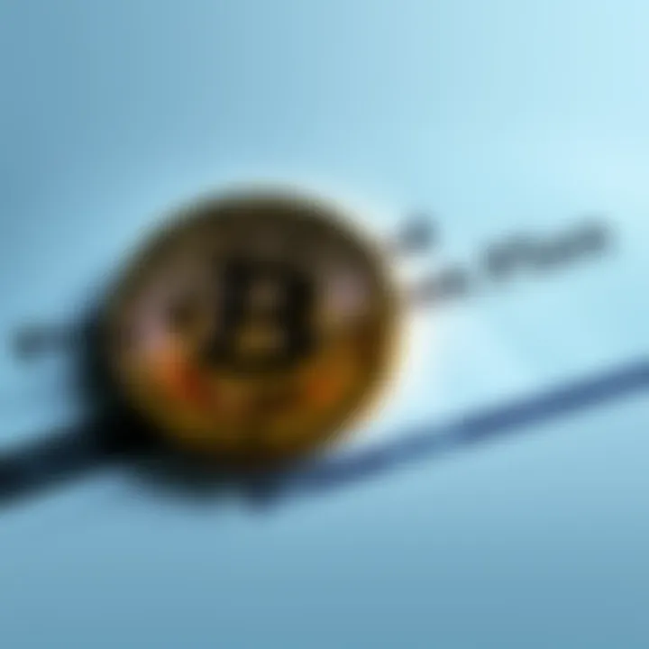 A visual of the Bitcoin logo alongside pension plan paperwork, illustrating the connection between cryptocurrency investment and future financial security.