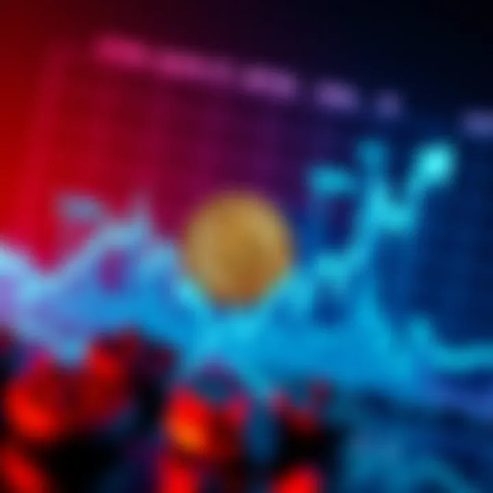 A chart showing Bitcoin rising to $74K and Pi Network's token increasing by 13%, symbolizing a positive trend in the crypto market.