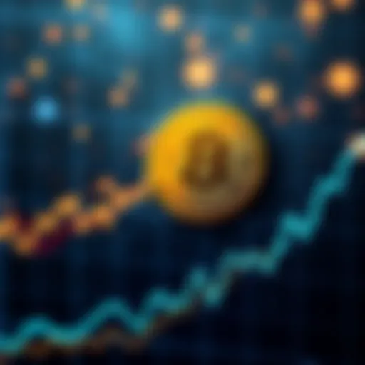 Graph showing a sharp decline in Bitcoin value with a $1 trillion loss in the background