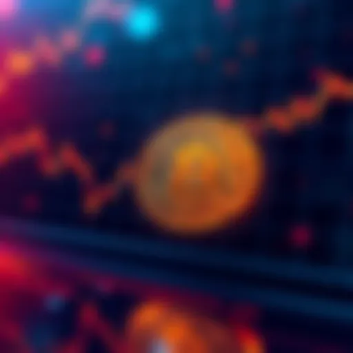 A graph showing Bitcoin's price drop to $88,000 with fluctuations highlighted, symbolizing current market trends.