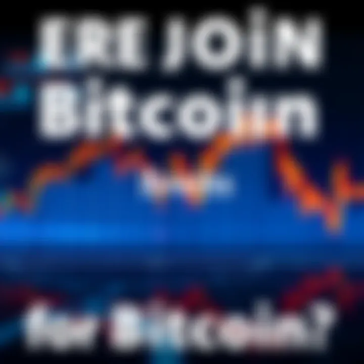 A visual representation of Bitcoin price fluctuations with a downward trend, showing declining exchange balances
