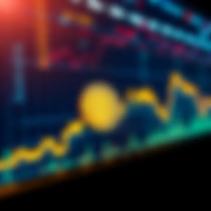 A chart showing Bitcoin price fluctuations with an upward trend toward $60,000, illustrating market analysis.