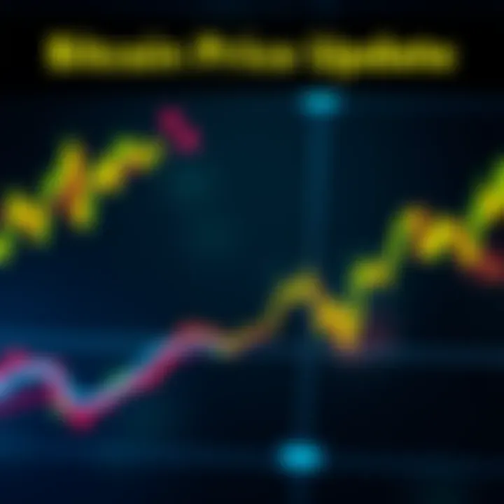 Bitcoin Price Chart Graph showing Bitcoin price movement and trends for today
