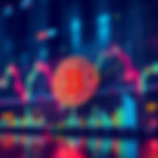 A chart showing Bitcoin's recent price movement, highlighting a drop to $87K, with indicators for trading trends and support levels.