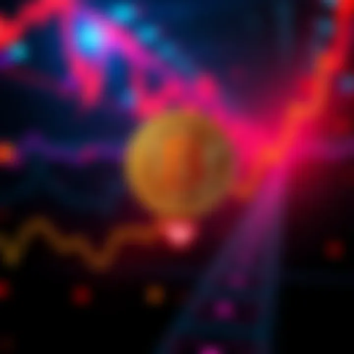 A graphic showing Bitcoin's value dropping below $94K with a downward trend line