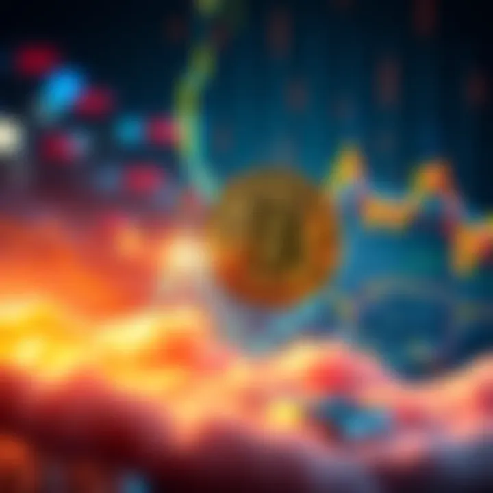 Bitcoin Price Drop A graph showing Bitcoin's price falling below $90,000 amidst market turmoil