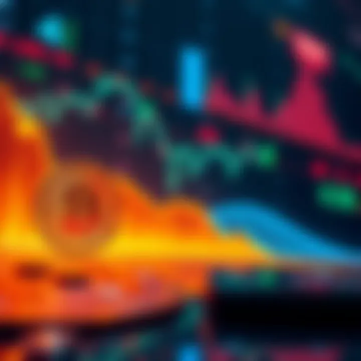 Bitcoin Price Drop A graph showing a significant downward trend in Bitcoin prices, reflecting investor concerns about future potential.