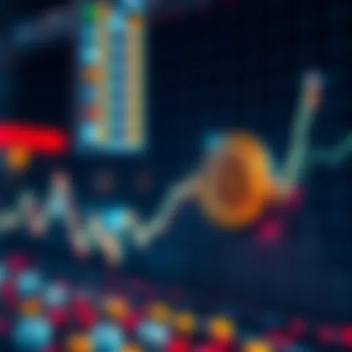 Graph showing Bitcoin decline from $71K to $59K