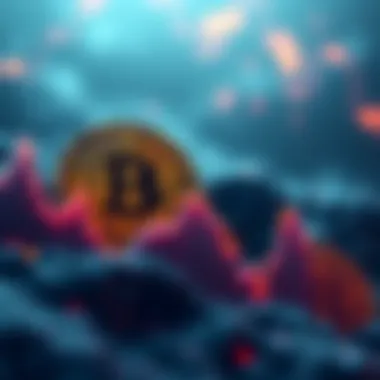 A graph showing Bitcoin's significant decline over the past year, illustrating the $1.2 trillion loss in market value.